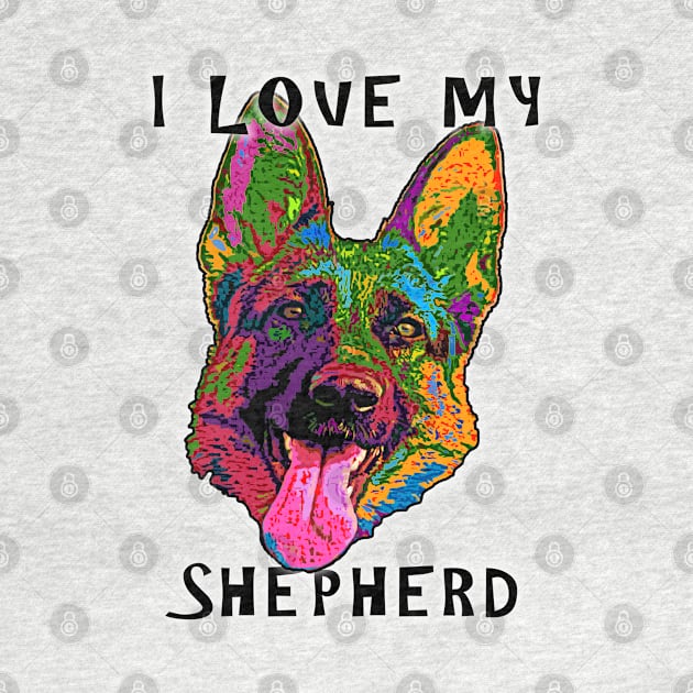 I Love My Shepherd by marengo